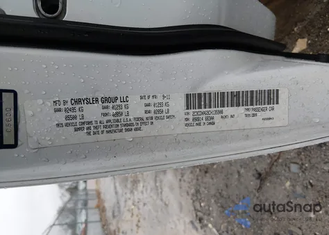 2012 Dodge Charger Police z USA, uszkodzony, nr VIN 2C3CDXAG9CH135908